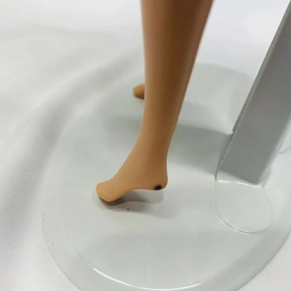 MATTEL BARBIE Disney Doll Blond Hair Blue Eyes Layered Dress 12" - Picture 7 of 10